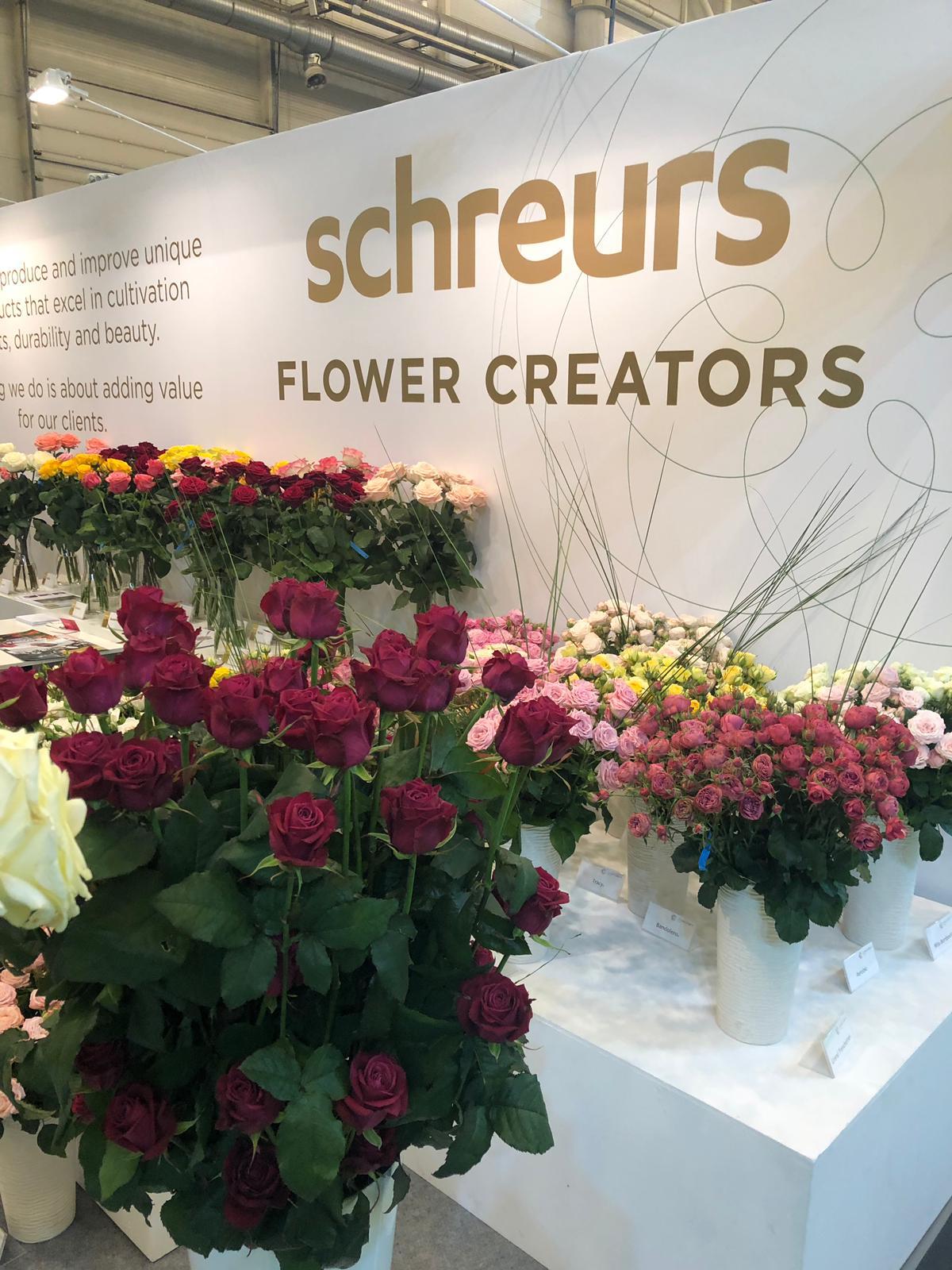 Schreurs at Flowerexpo Kyiv